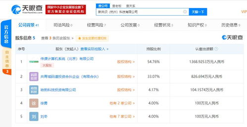 華為旗下哈勃科技投資投資新共識(shí) 杭州 科技